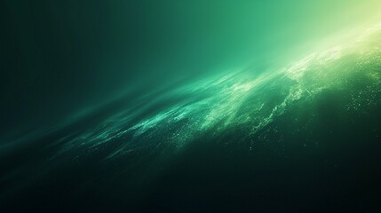 A cinematic green and black gradient background, creating a dramatic and impactful setting for the designer's film-inspired or entertainment-related projects. [Green background for