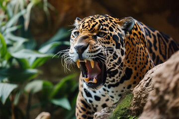 Obraz premium close up of a leopard