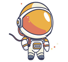 cute astronaut