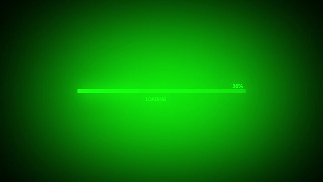 loading bar spinning load wheel. abstract beautiful loading icon , processing ,downloading , glowing ,colorful animation .