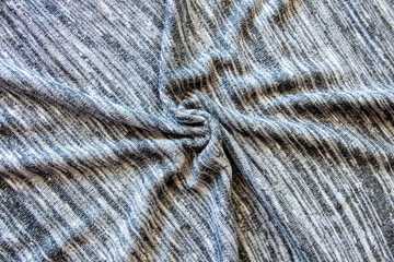 Cotton texture fabric or cloth textile with cage for fashion clothes.