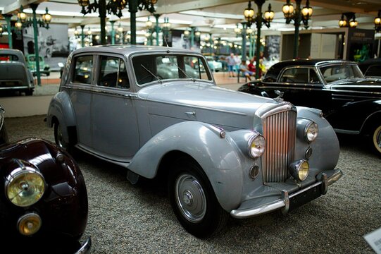 MULHOUSE, FRANCE, August 22, 2023 : National Automobile Museum. The National Automobile Museum, Schlumpf collection