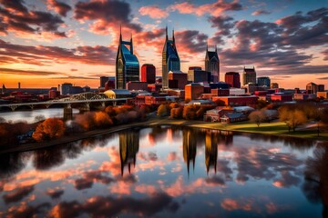 Obraz premium view of the city