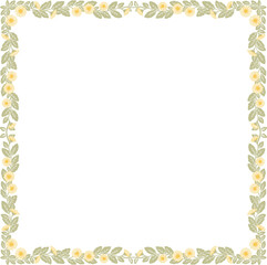 Field Daisy Square Frame	

