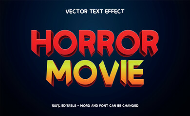 Vector text effect 3D