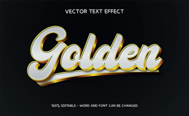 Vector text effect 3D