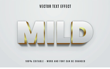 Vector text effect 3D