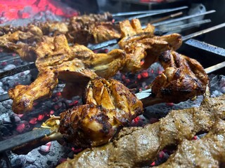 grilled chicken wings