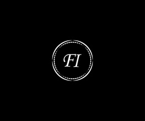 FI Letter Logo Design