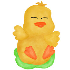 Cute Yellow Duck