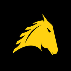 horse head silhouette