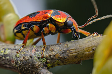 Naklejka premium Macro of a Bug