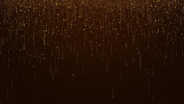 Glittering particles glittering particle trails slow motion charismas, glamour background. Christmas, Award, Celebration, Success, Glitter, Particles Glamour, luxury new year holiday greetings.