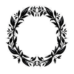 wreath SVG, wreath png, wreath frame, frame svg, frame illustration, wreath illustration, frame, vector, vintage, floral, design, decoration, pattern, ornament, border, illustration, flower, ornate, a