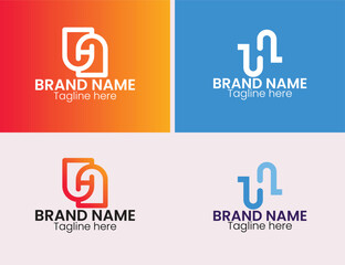 Business Modern Logo Design Vector