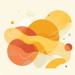 abstract orange background