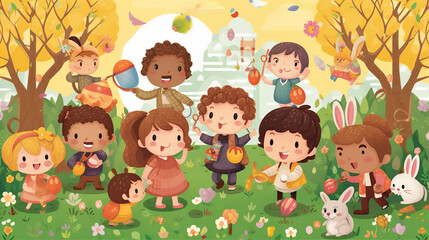 Springtime Celebration: Happy Easter Gathering