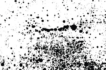 Black and White Grunge Texture. Black and white  Grunge Art. Grunge Background. Retro Grunge background.  Black and white Grunge abstract background. Black isolated on white background. EPS10.