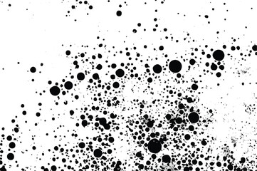 Black and White Grunge Texture. Black and white  Grunge Art. Grunge Background. Retro Grunge background.  Black and white Grunge abstract background. Black isolated on white background. EPS10.