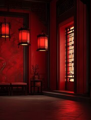 chinese new year red background, happy new year chinese - obrazy, fototapety, plakaty