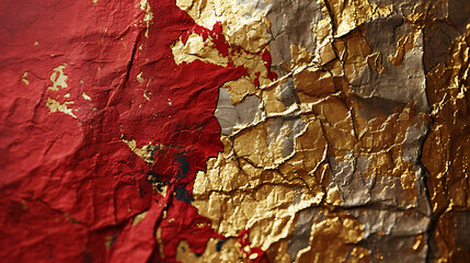 Fototapeta premium Emraude and gold texture