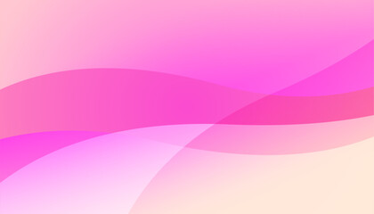 Abstract pink wave background. Dynamic shapes composition. Vector illustration - obrazy, fototapety, plakaty