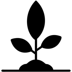 tree planting icon