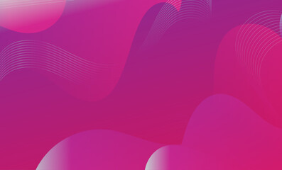 Abstract pink wave curve background - obrazy, fototapety, plakaty