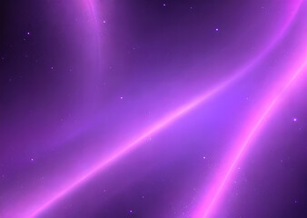 Fototapeta premium Purple modern background, Wave, in space bright style, Generative AI
