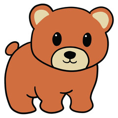 Cute Cartoon Bear