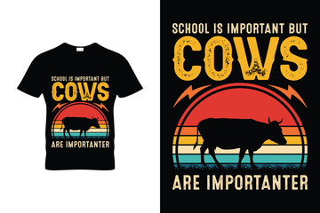 SCHOOL IS IMPORTANT BUT COWS ARE IMPORTANTER