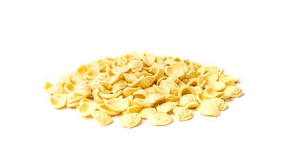 Raw Orecchiette Pasta, Homemade Dry Macaroni, Italian Recchietedde