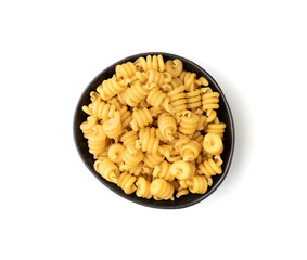 Raw Trottole Pasta, Dry Vesuvio Macaroni, Italian funghetto, Raw Noodle