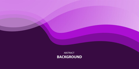 Abstract background with Violet wave line overlapping design. vector illustration