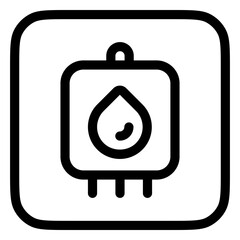 Editable blood pack vector icon. Part of a big icon set family. Perfect for web and app interfaces, presentations, infographics, etc