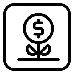 Editable interest vector icon. Part of a big icon set family.  Finance, business, investment, accounting. Perfect for web and app interfaces, presentations, infographics, etc