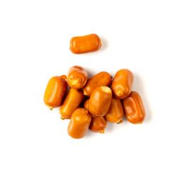 Polish Smoked Cheese, Traditional Oscypek, Slovak Mountain Snack, Sheep Milk Product