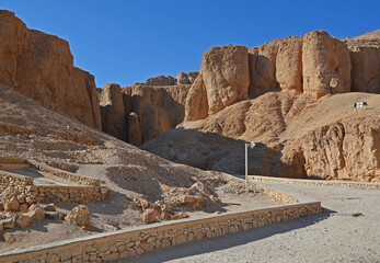 Obraz premium Tal der Könige, Theben, Luxor, Ägypten