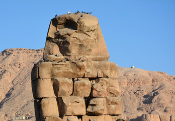 Memnonkolosse bei Theben, Ägypten