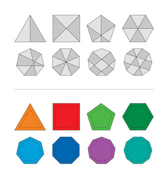 geometric shapes and polygons