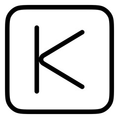 Vector arrow chevron with line left icon. Black, white background. Perfect for app and web interfaces, infographics, presentations, marketing, etc.