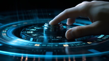 Obraz premium Precision in Motion: Mastering the Digital Symphony of Tech Operations with Finesse