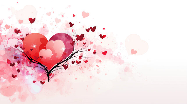 A Valentines Day Design, Concept, Background