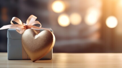 Love Unwrapped: Heartwarming Surprises Await in this Giftbox on Table