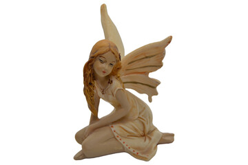 Little fairy ceramics statue 