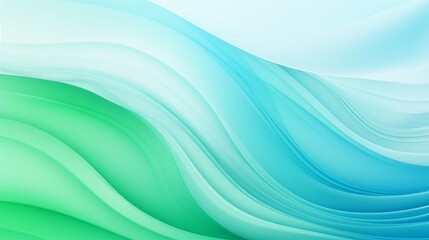 Fototapeta premium Enchanting Oceanic Symphony: Mesmerizing GreenBlue Wave Background for Captivating Visual Journeys