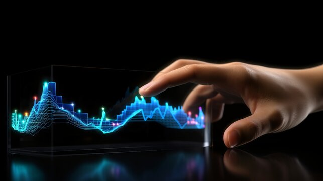 Revolutionizing Personal Insights: Futuristic Smartwatch Unleashes Holographic 3D Graphs for Next-Level Analytics