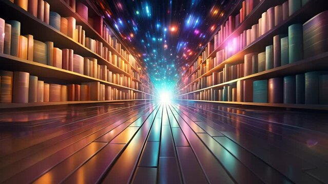 神秘的な図書館,Generative AI 