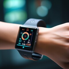 Empowering Health and Fitness: Real-Time Wellness Insights on a Futuristic Smartwatch