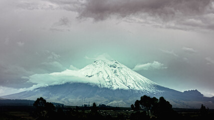 Volcan Nevado Cotopaxi Ecuador